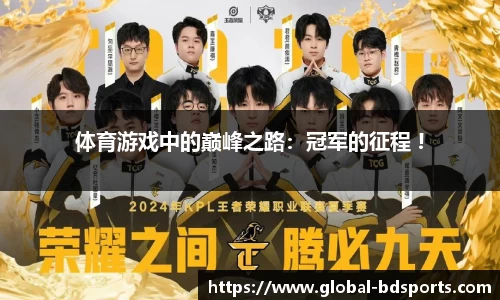体育游戏中的巅峰之路：冠军的征程 !